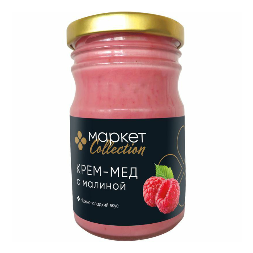 

Крем-мед Market Collection с малиной 250 г