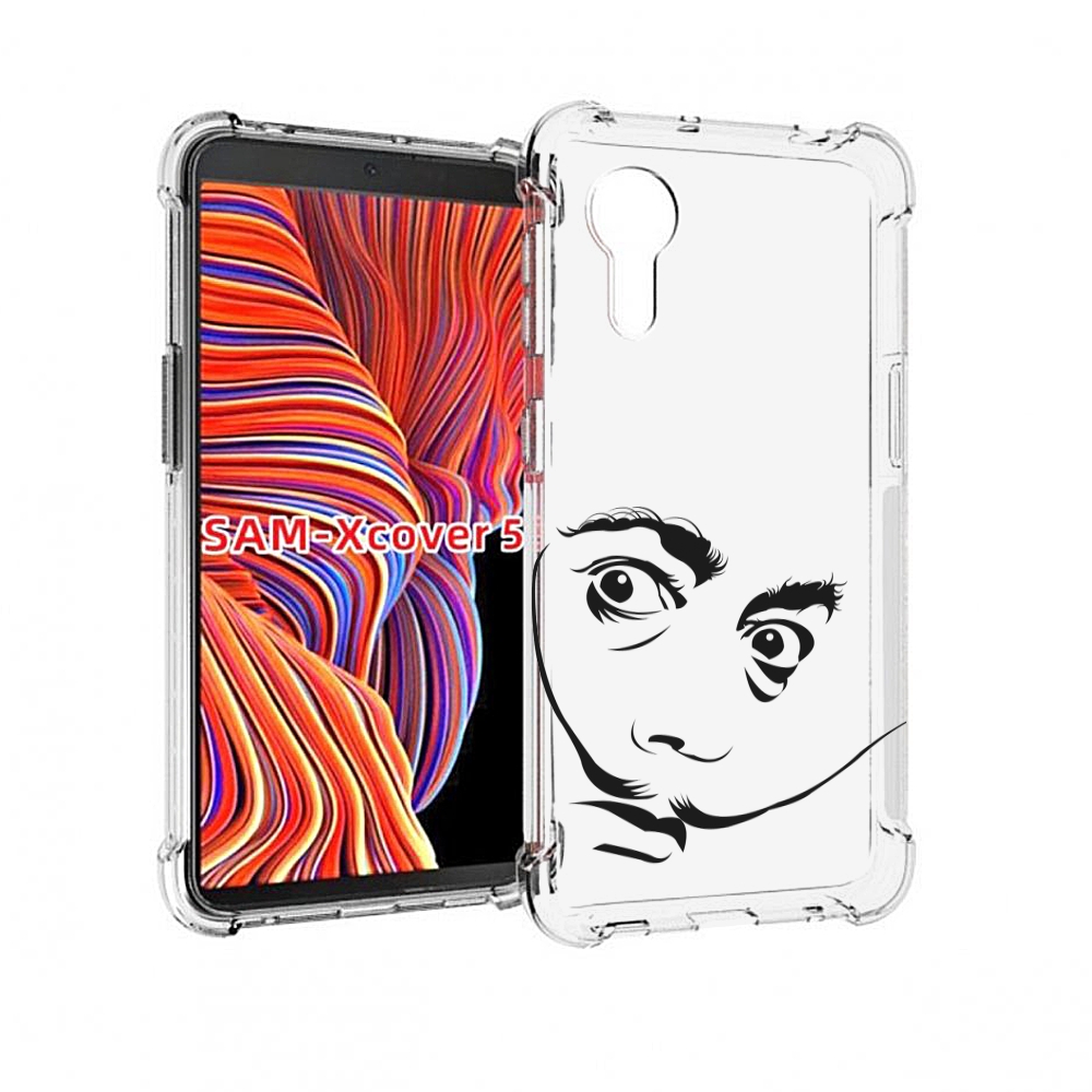 

Чехол MyPads мужчина с длинными усами для Samsung Galaxy Xcover 5, Прозрачный, Tocco