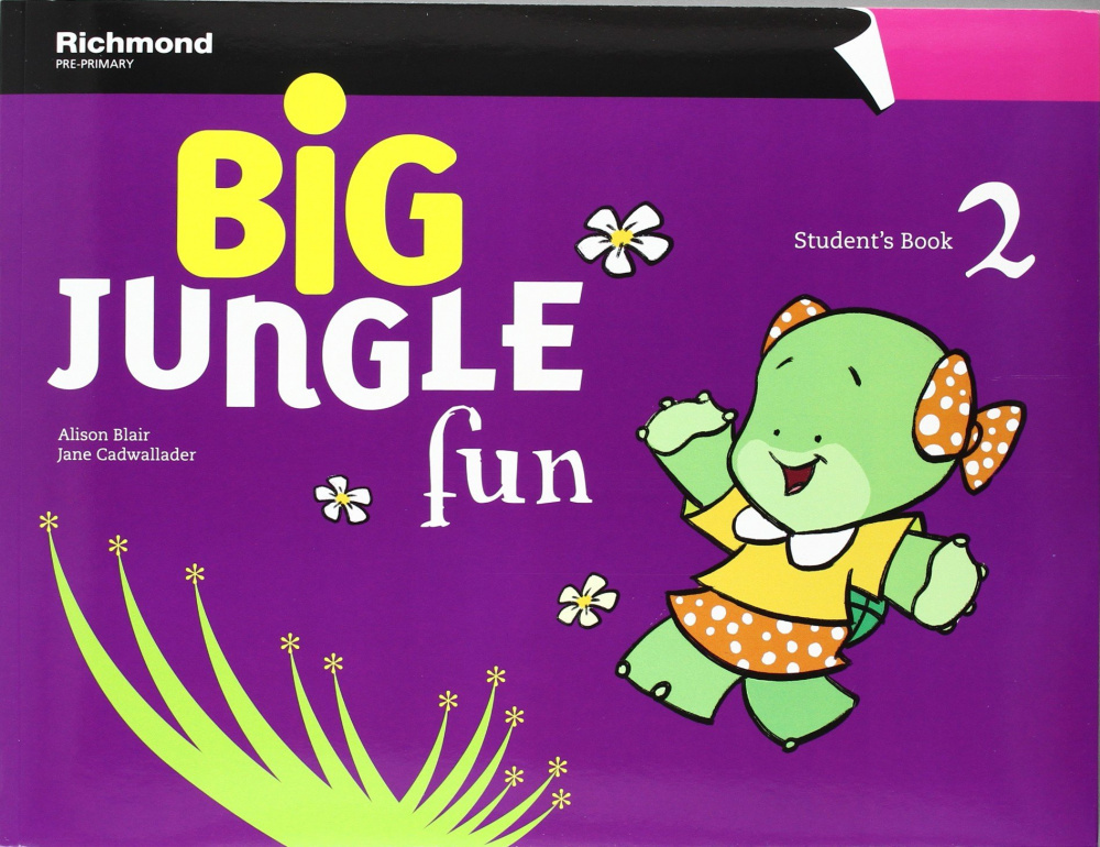 Book is big. Big English 2 teacher's book. Big fun 2 TB. Big English 2 pupils book. Fold-out fun: Jungle.