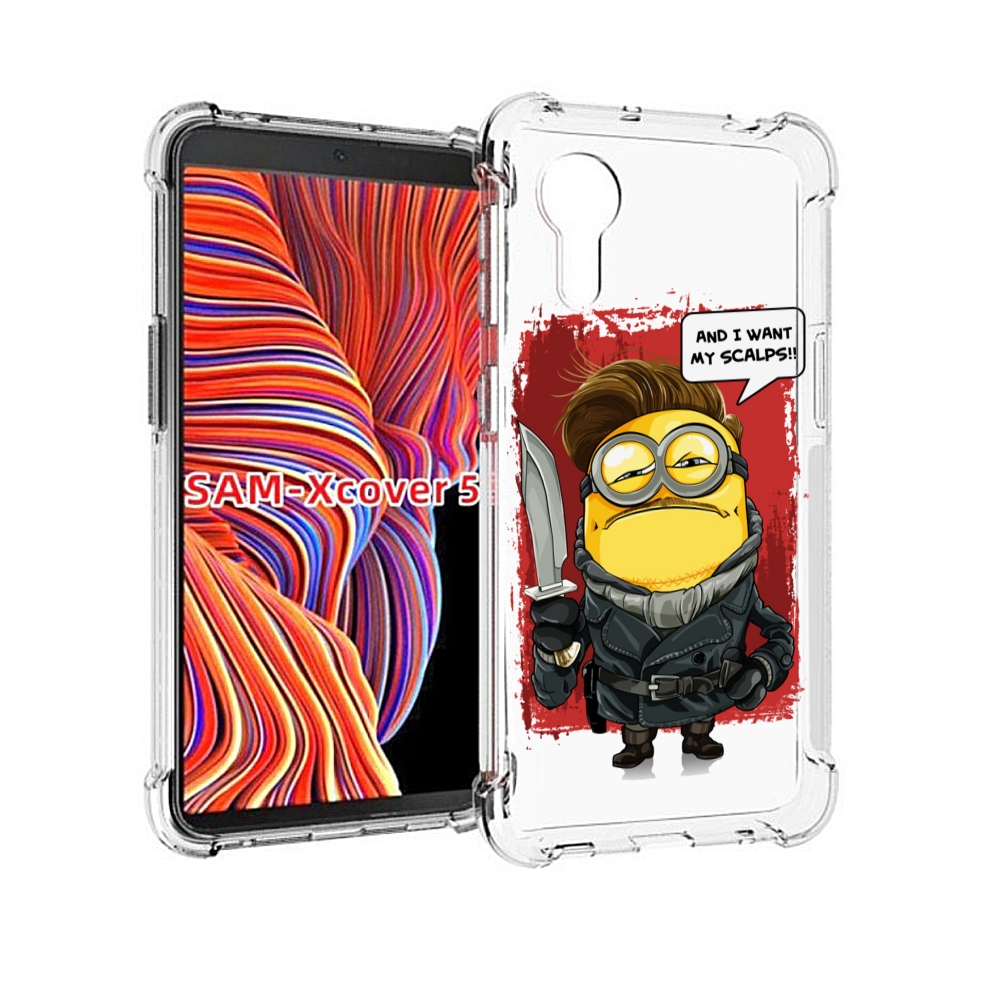 

Чехол MyPads миньон убийца для Samsung Galaxy Xcover 5, Прозрачный, Tocco
