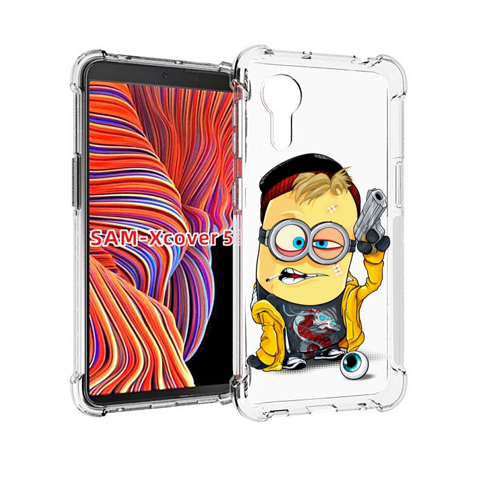 

Чехол MyPads миньон бандит для Samsung Galaxy Xcover 5, Прозрачный, Tocco