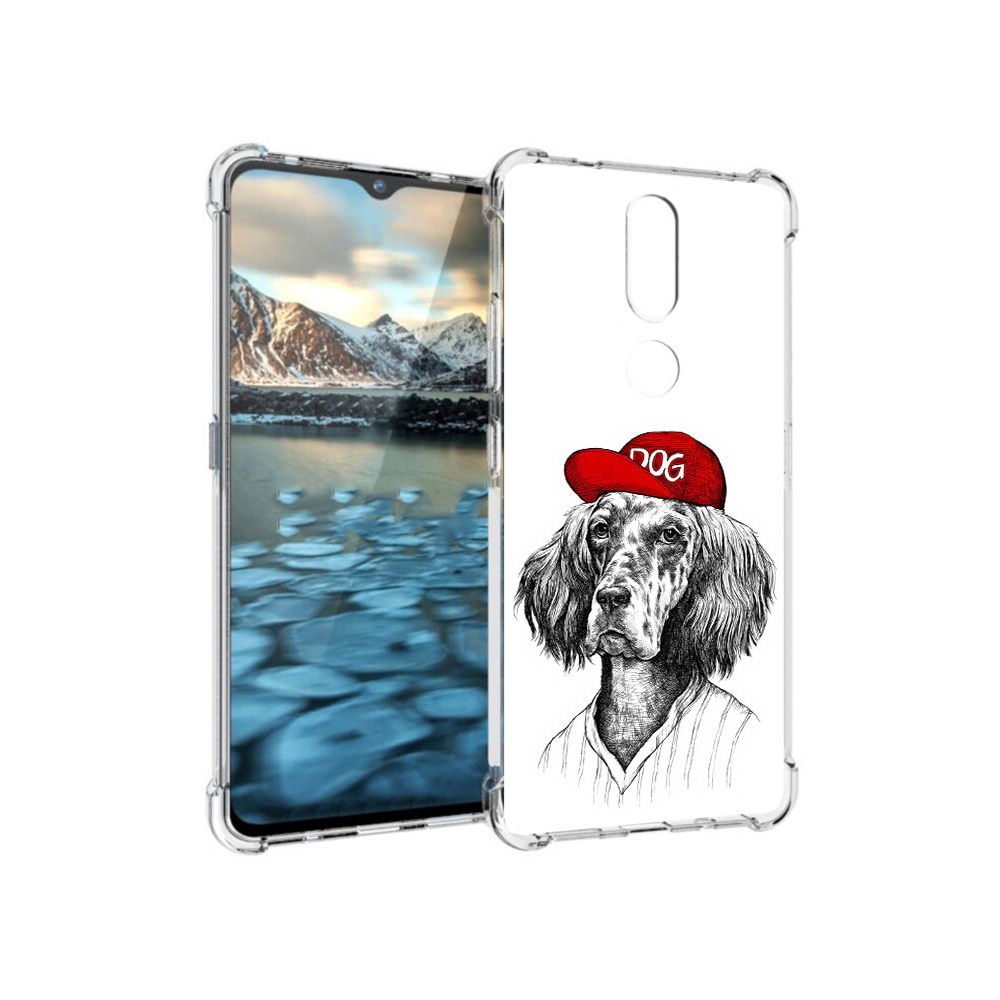 

Чехол MyPads Tocco для Nokia 2.4 дог (PT227049.107.333), Прозрачный, Tocco
