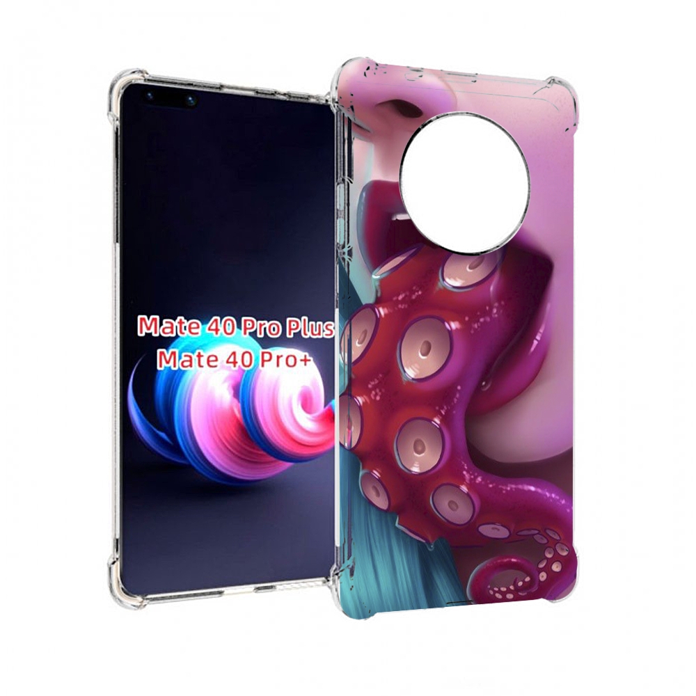 

Чехол MyPads Амбрелла для Huawei Mate 40 Pro+ Plus, Прозрачный, Tocco