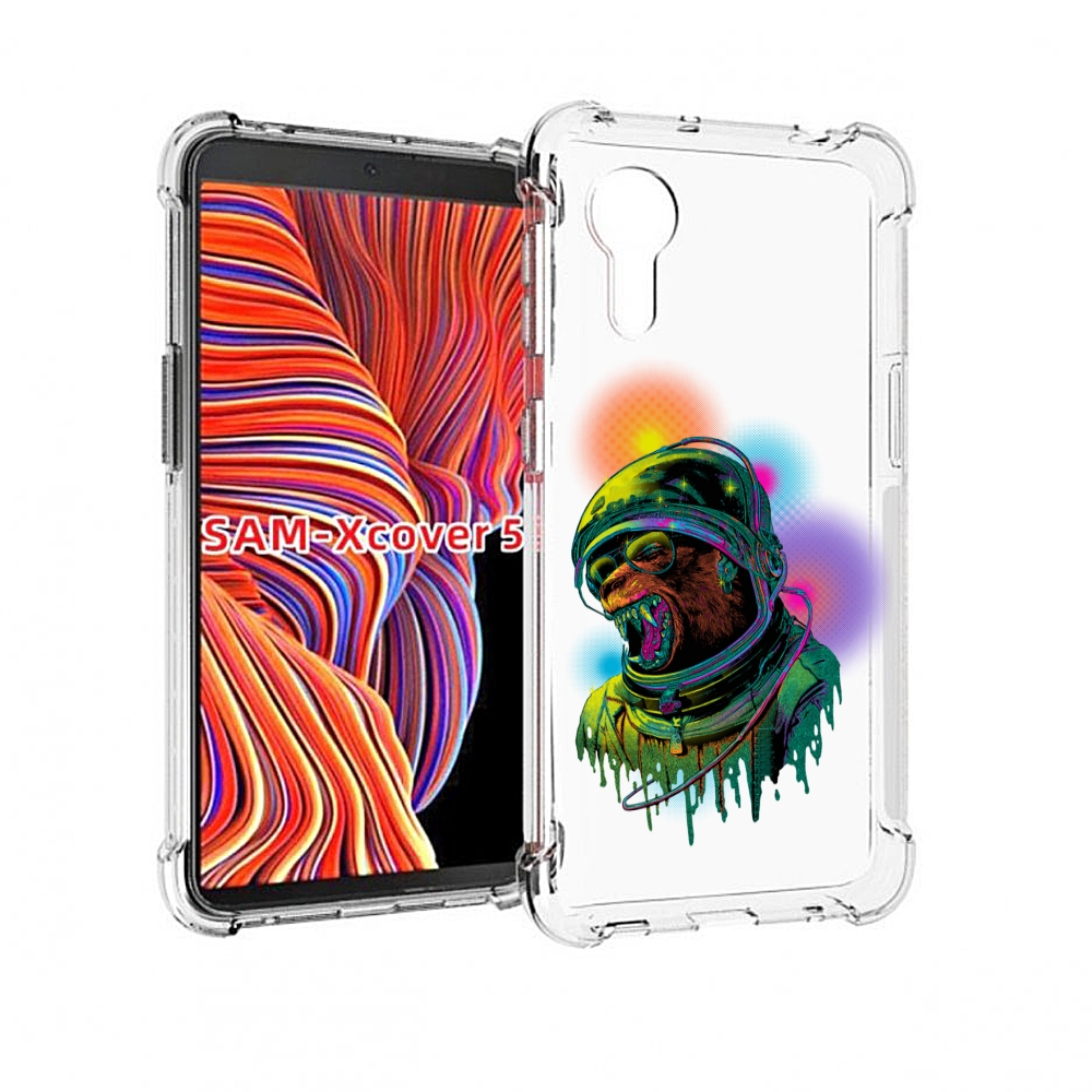 

Чехол MyPads медведь космонавт для Samsung Galaxy Xcover 5, Прозрачный, Tocco