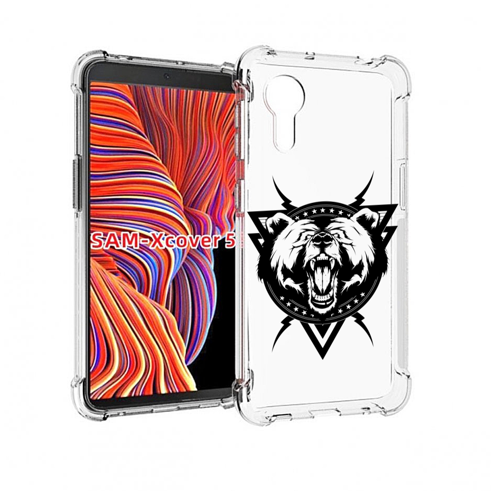 

Чехол MyPads медведь в треугольнике для Samsung Galaxy Xcover 5, Прозрачный, Tocco