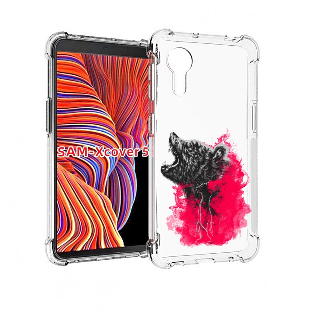 

Чехол MyPads медведь в дымке для Samsung Galaxy Xcover 5, Прозрачный, Tocco