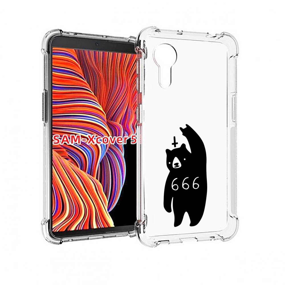 

Чехол MyPads медведь 666 для Samsung Galaxy Xcover 5, Прозрачный, Tocco