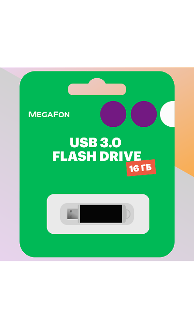 

Флеш-накопитель Flexis Flash Drive 16Gb USB3.0