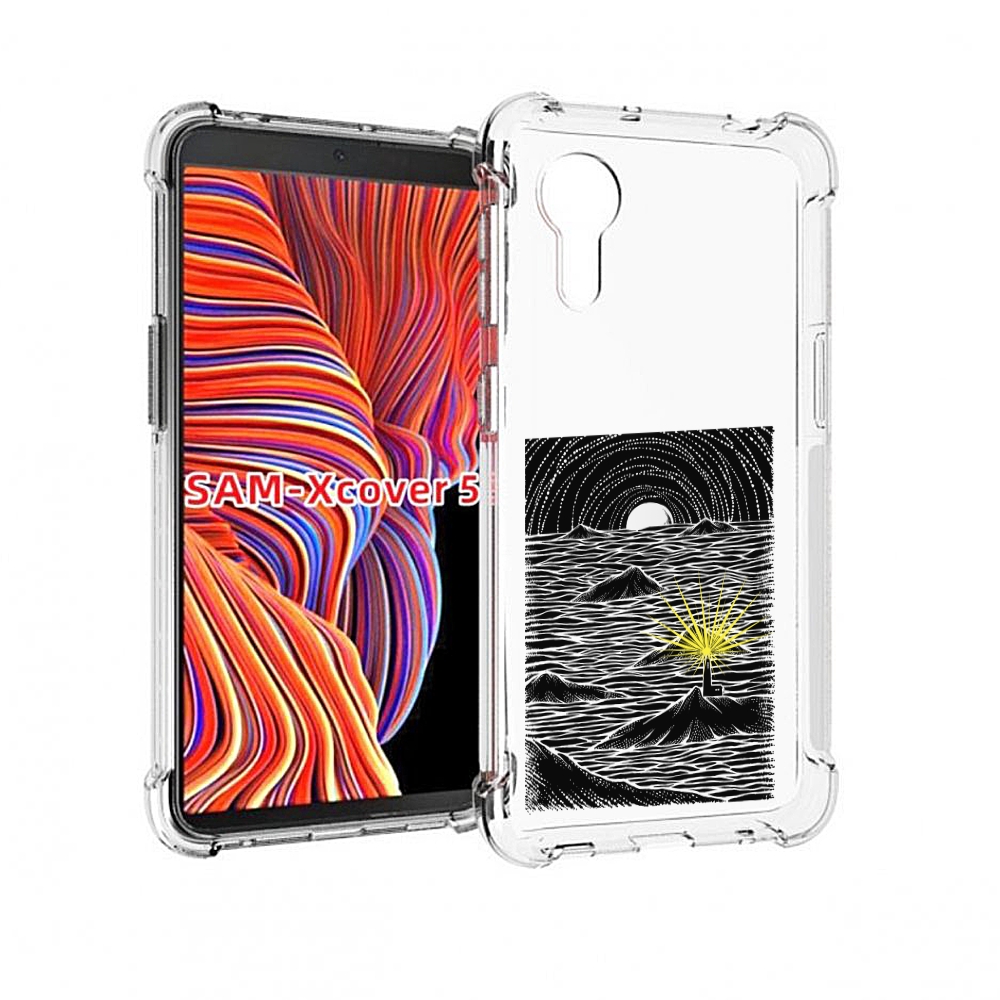 

Чехол MyPads маяк в черно белом море для Samsung Galaxy Xcover 5, Прозрачный, Tocco