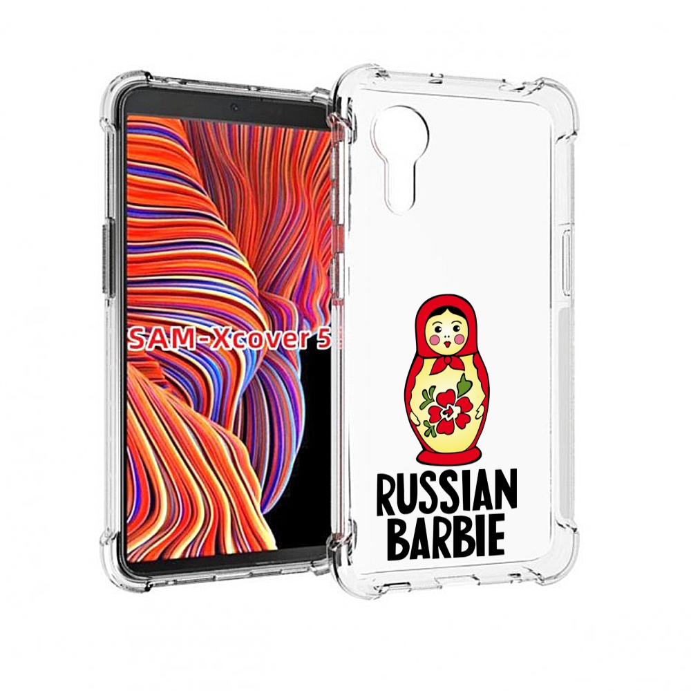Чехол MyPads матрешка для Samsung Galaxy Xcover 5