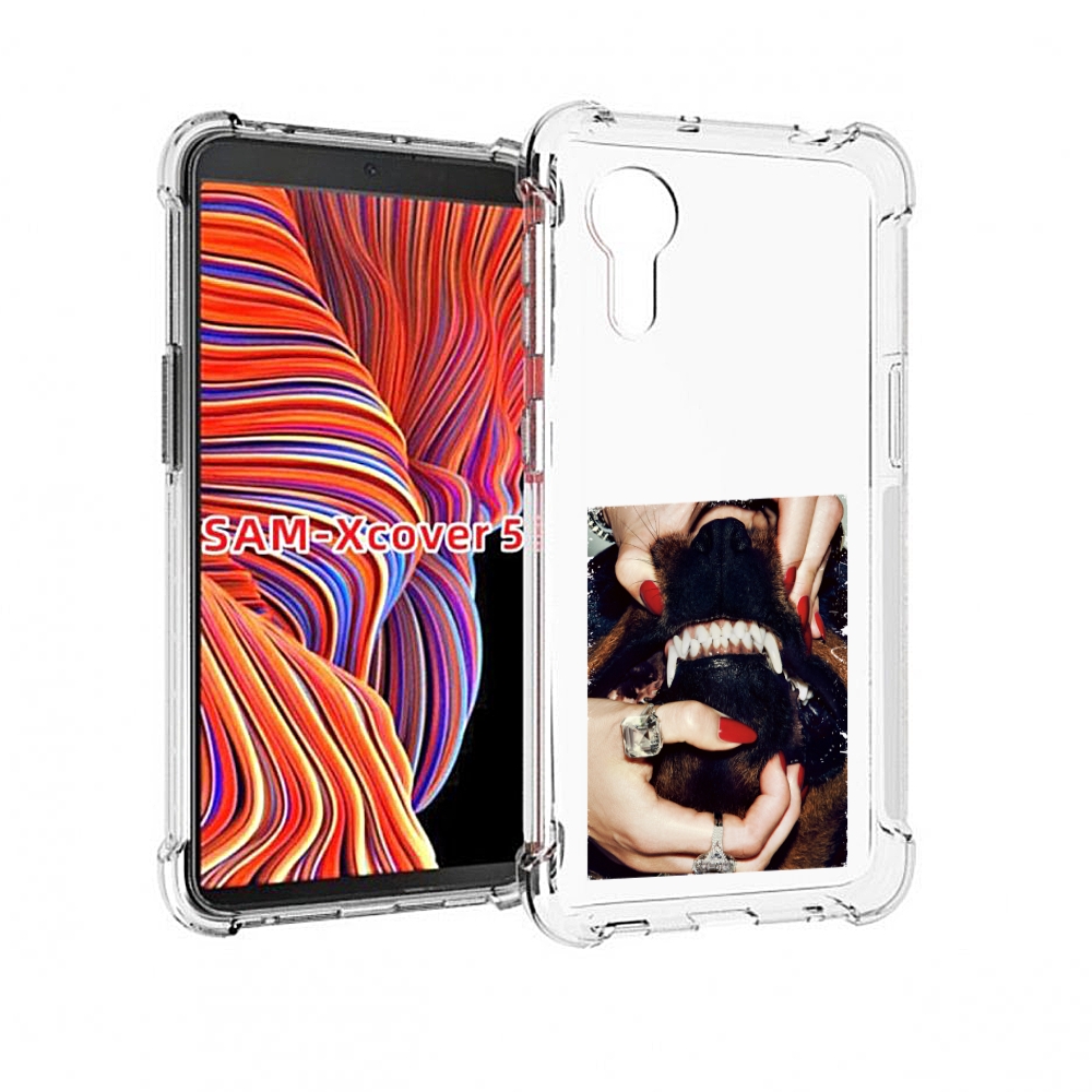 

Чехол MyPads маникюр для Samsung Galaxy Xcover 5, Прозрачный, Tocco
