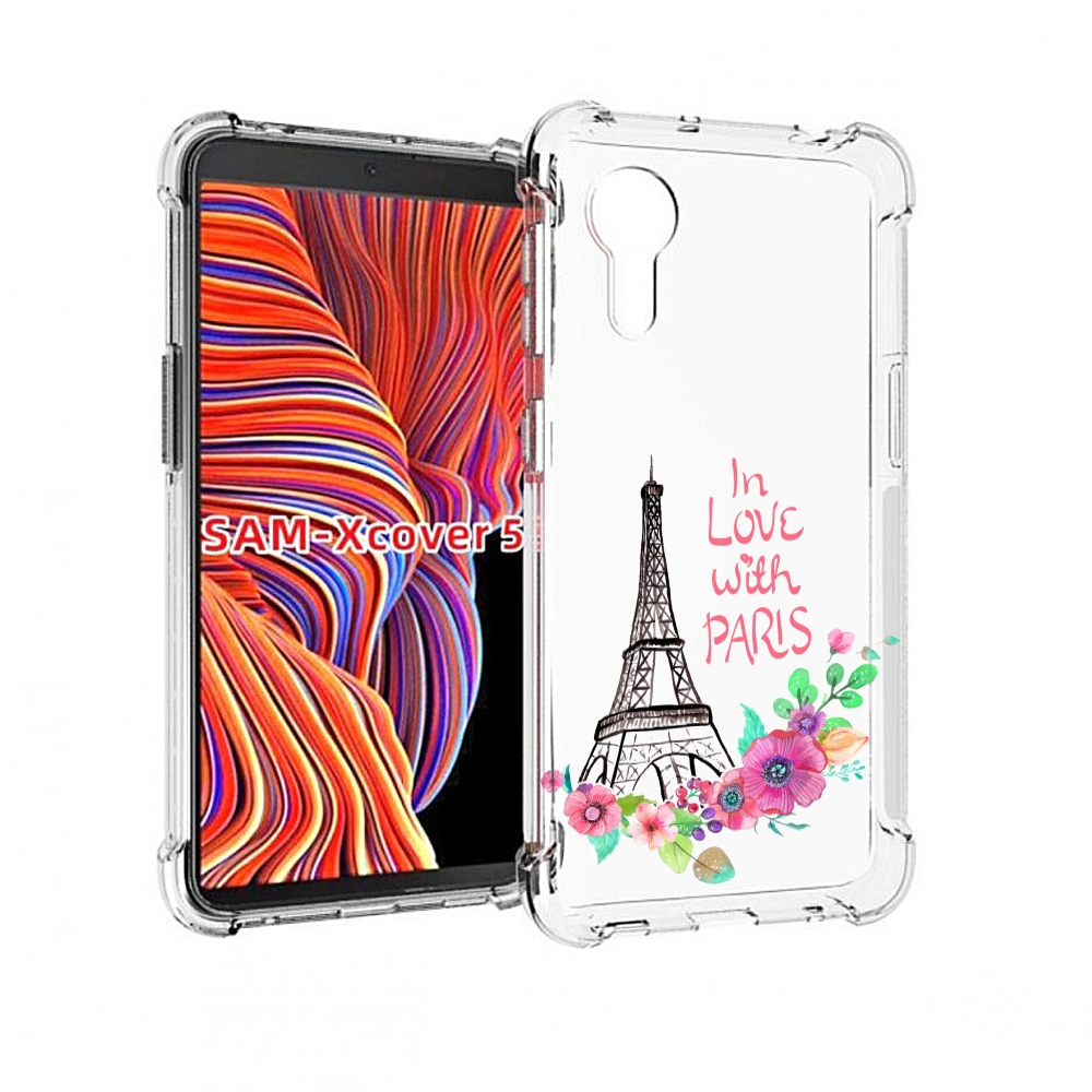 

Чехол MyPads любимый париж для Samsung Galaxy Xcover 5, Прозрачный, Tocco