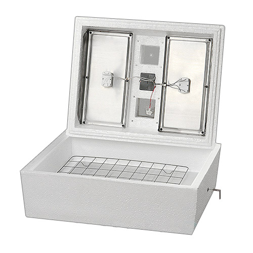 Инкубатор для яиц Золушка-2020 на 70 яиц с автоматическим переворотом (12/220В)