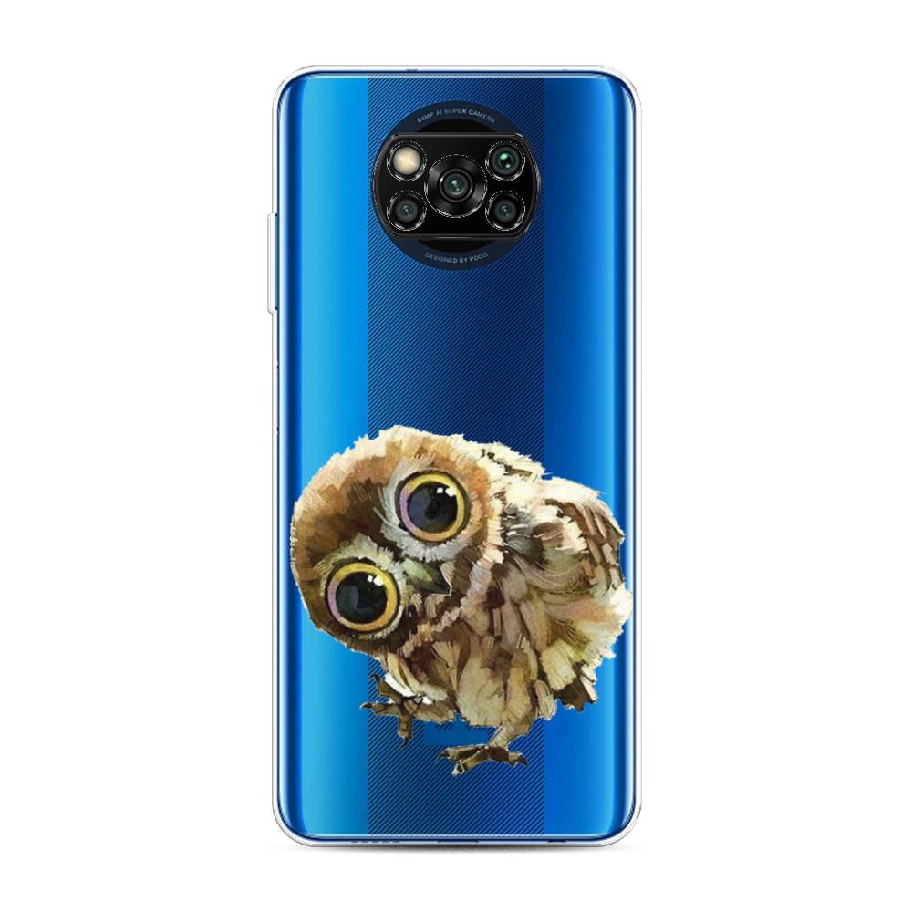 

Чехол Awog на Poco X3/X3 Pro "Любопытный совенок", Разноцветный, 39250-1