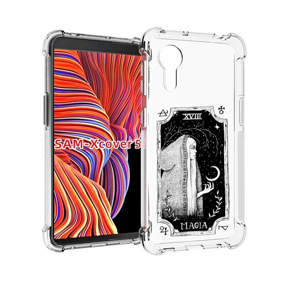 

Чехол MyPads лунная магия для Samsung Galaxy Xcover 5, Прозрачный, Tocco