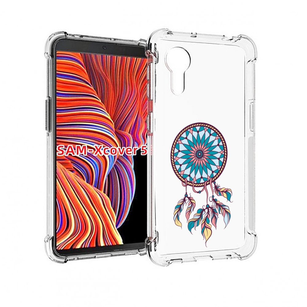 

Чехол MyPads ловец снов синий для Samsung Galaxy Xcover 5, Прозрачный, Tocco