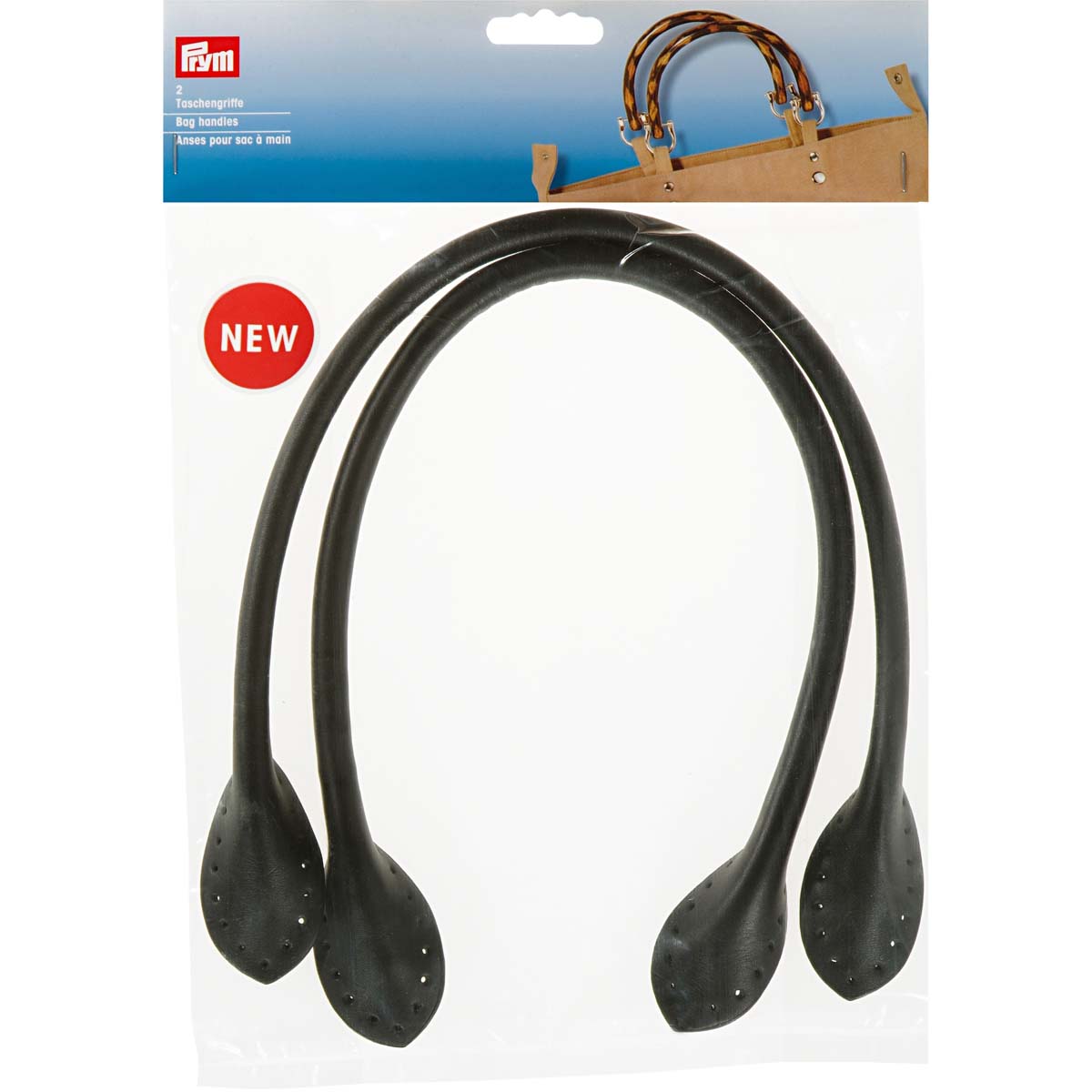 

Ручки для сумок Prym 615160 Мария, Черный