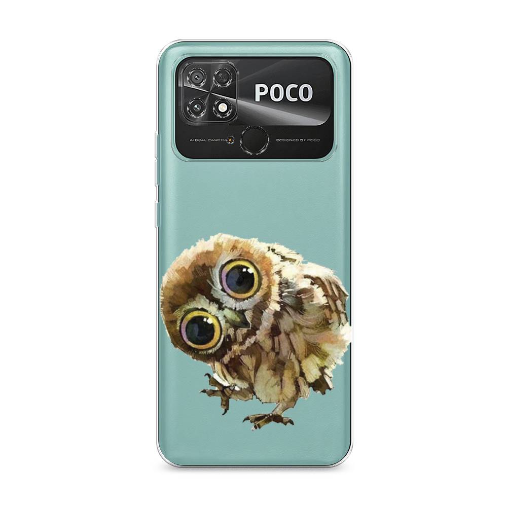 

Чехол Awog на Poco C40 "Любопытный совенок", Разноцветный, 315850-1