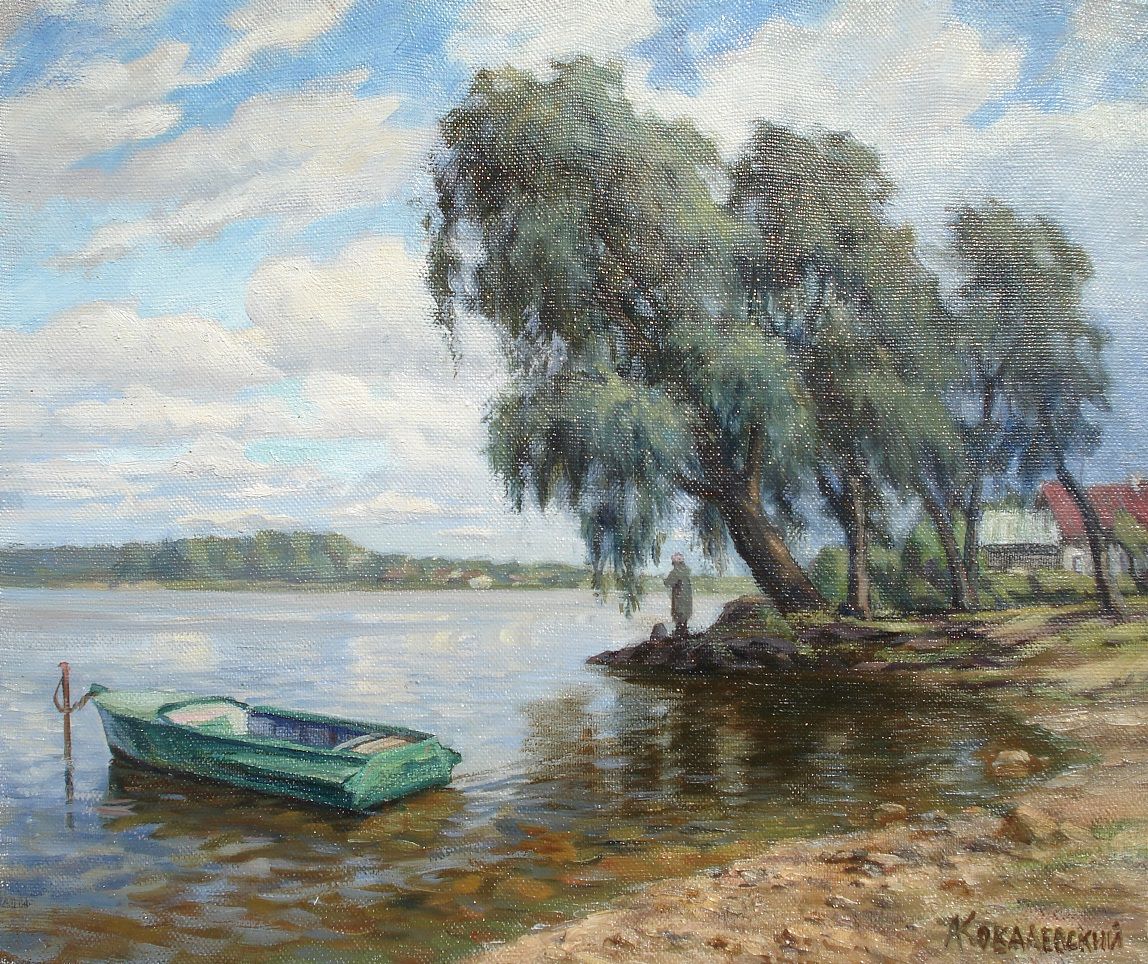

Берег Селигера Авторская живопись А Ковалевского, Предмет,36787