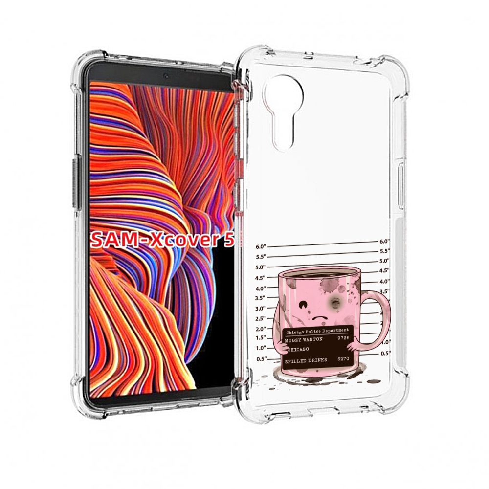 

Чехол MyPads кружка для Samsung Galaxy Xcover 5, Прозрачный, Tocco