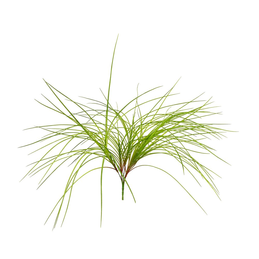 фото Искусственный пучок травы real touch малый пыльно-зеленый 38 см