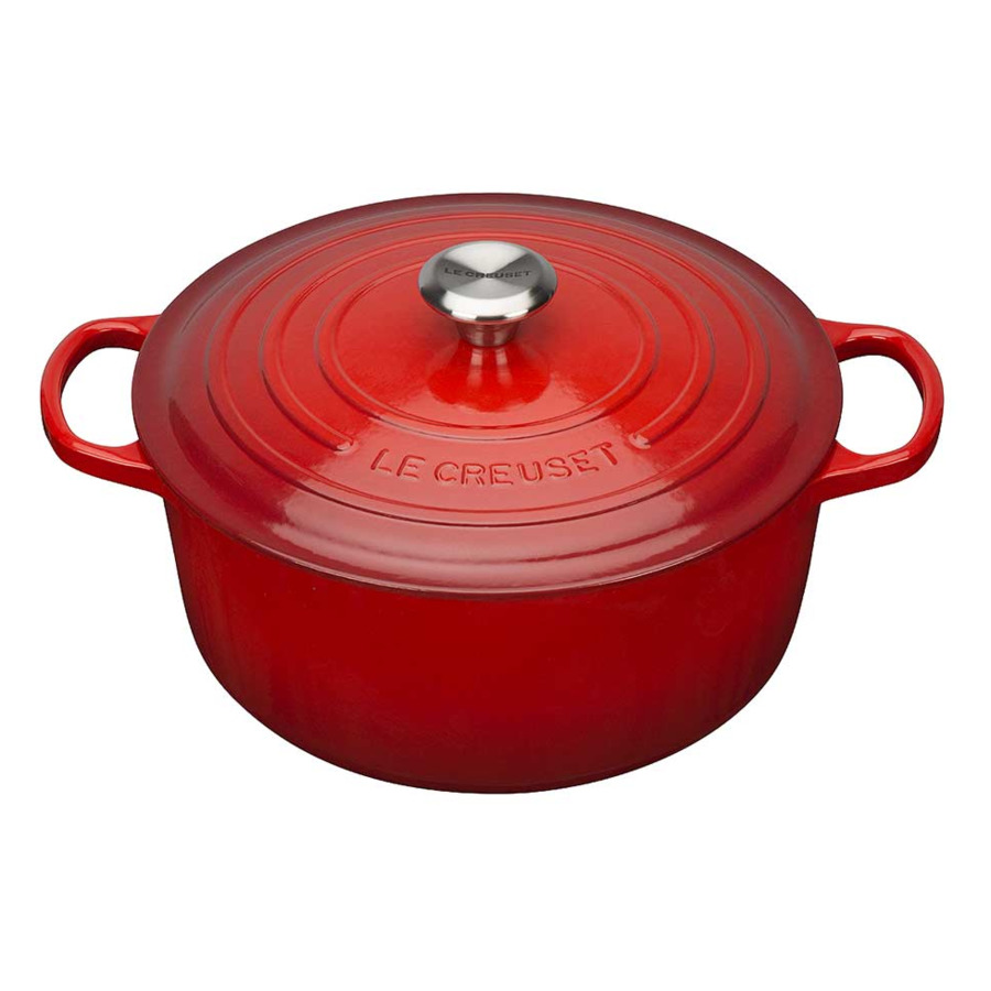 фото Кастрюля 28см 6,7л le creuset (вишневый)