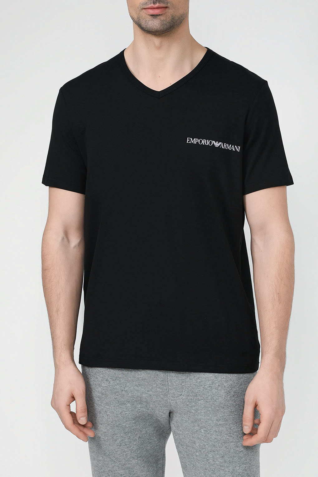 

Комплект футболок мужских Emporio Armani 111849 4R717 черных L, Черный, 111849 4R717
