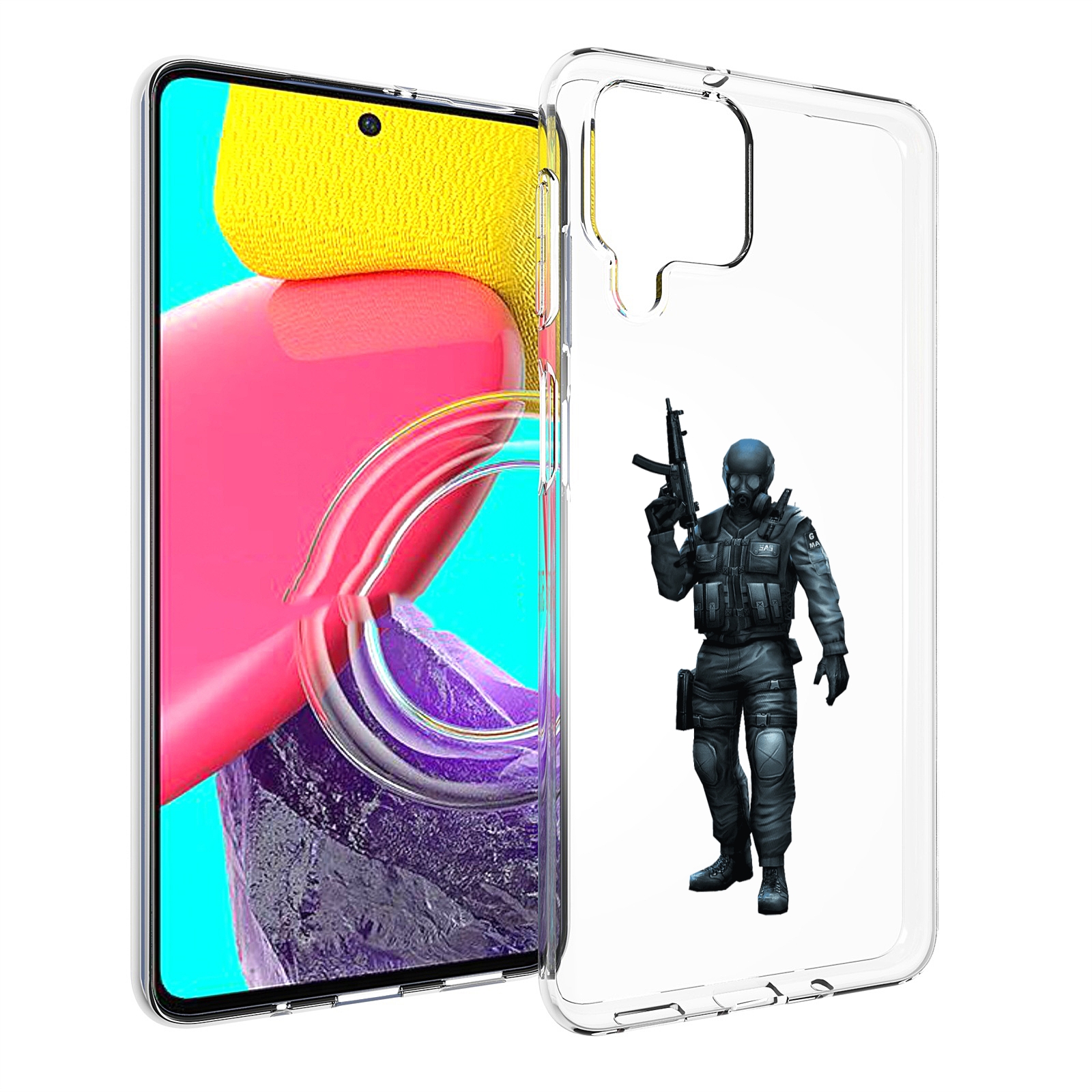 

Чехол MyPads crossfire для Samsung Galaxy M53 (SM-M536), Прозрачный, Tocco