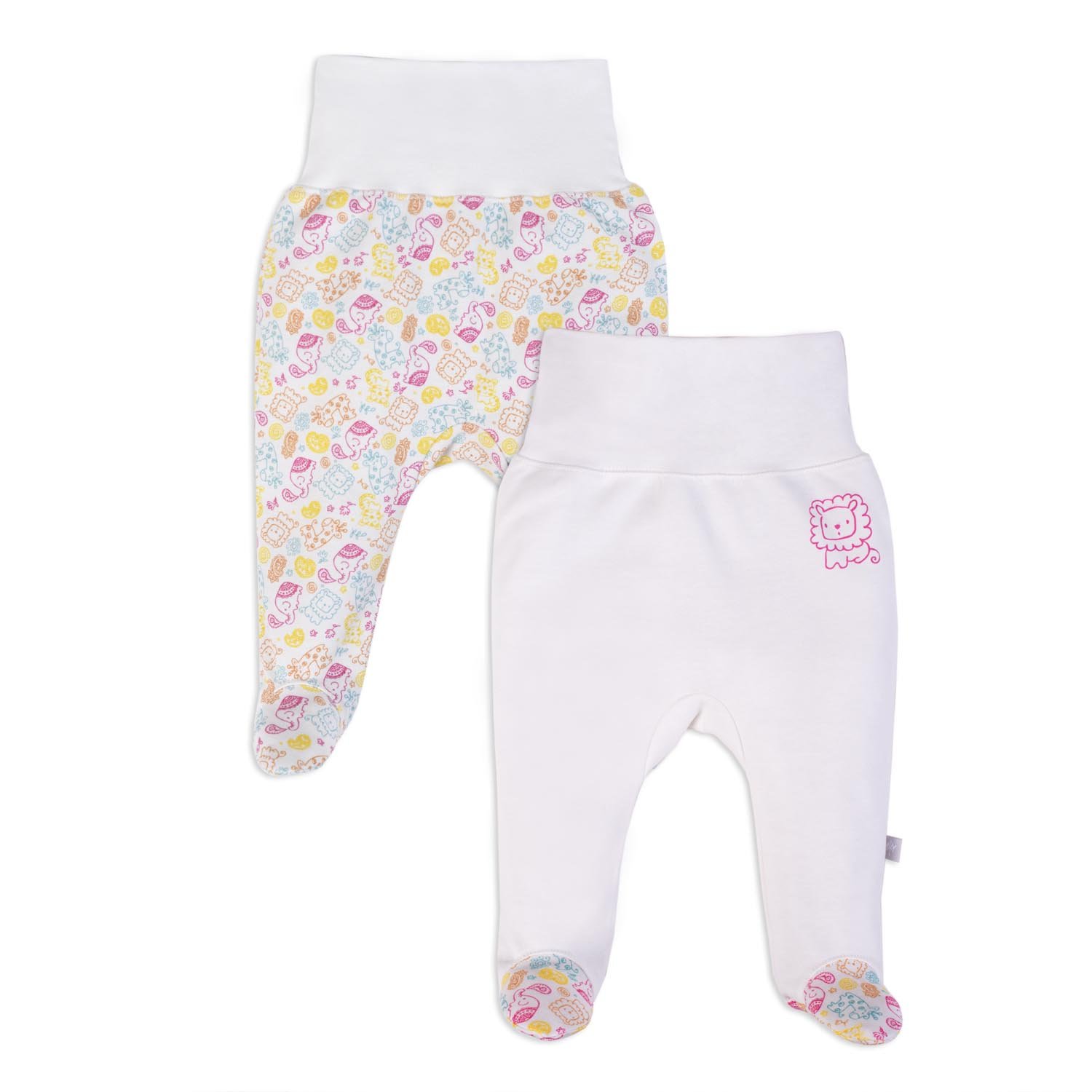 

Комплект детский Мамуляндия ползунки 2 шт. розовый лев р. 68 21-8005 Розовый Лев_68, 21-8005 Розовый Лев