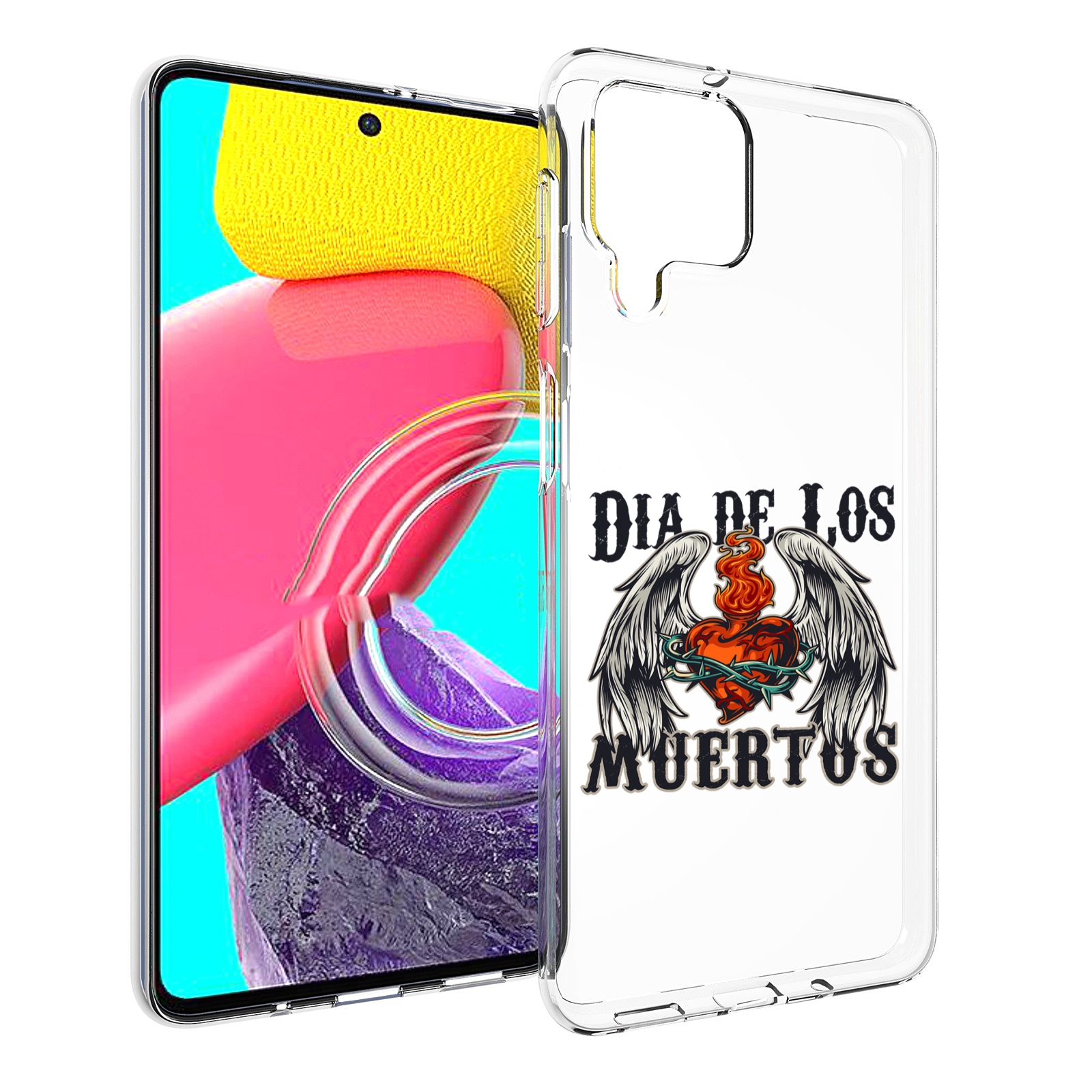 

Чехол MyPads burning-heart для Samsung Galaxy M53 (SM-M536), Прозрачный, Tocco