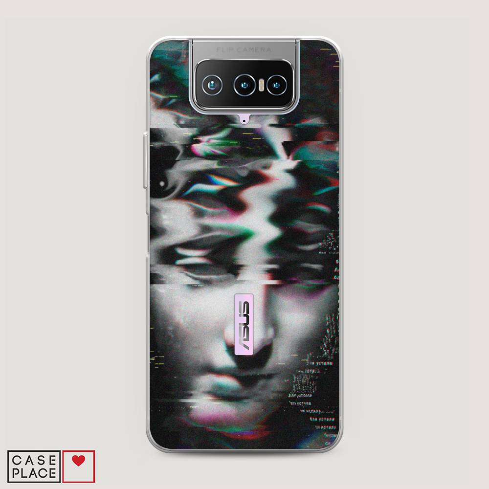 

Чехол Awog на Asus Zenfone 7 ZS670KS "Glitch Art", Серый, 44050-9
