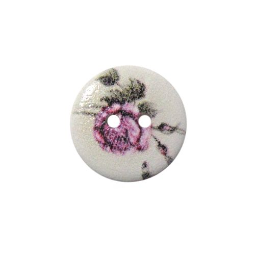 

Пуговица деревянная АЙРИС "Цветы", 15 мм (цвет 203), 100 шт