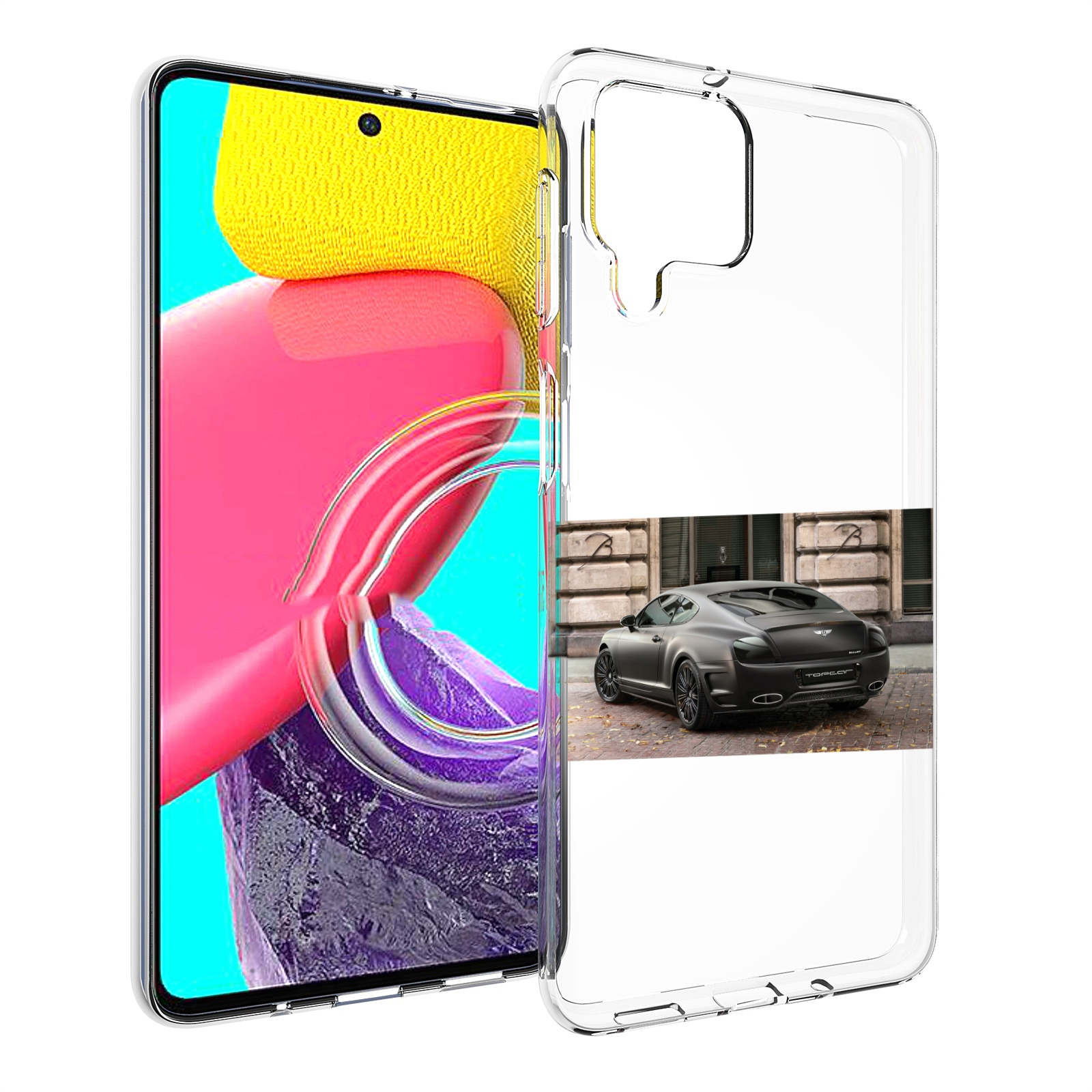 

Чехол Mypads Bentley 1 Мужской Для Samsung Galaxy M53 (Sm-M536), Прозрачный, Tocco