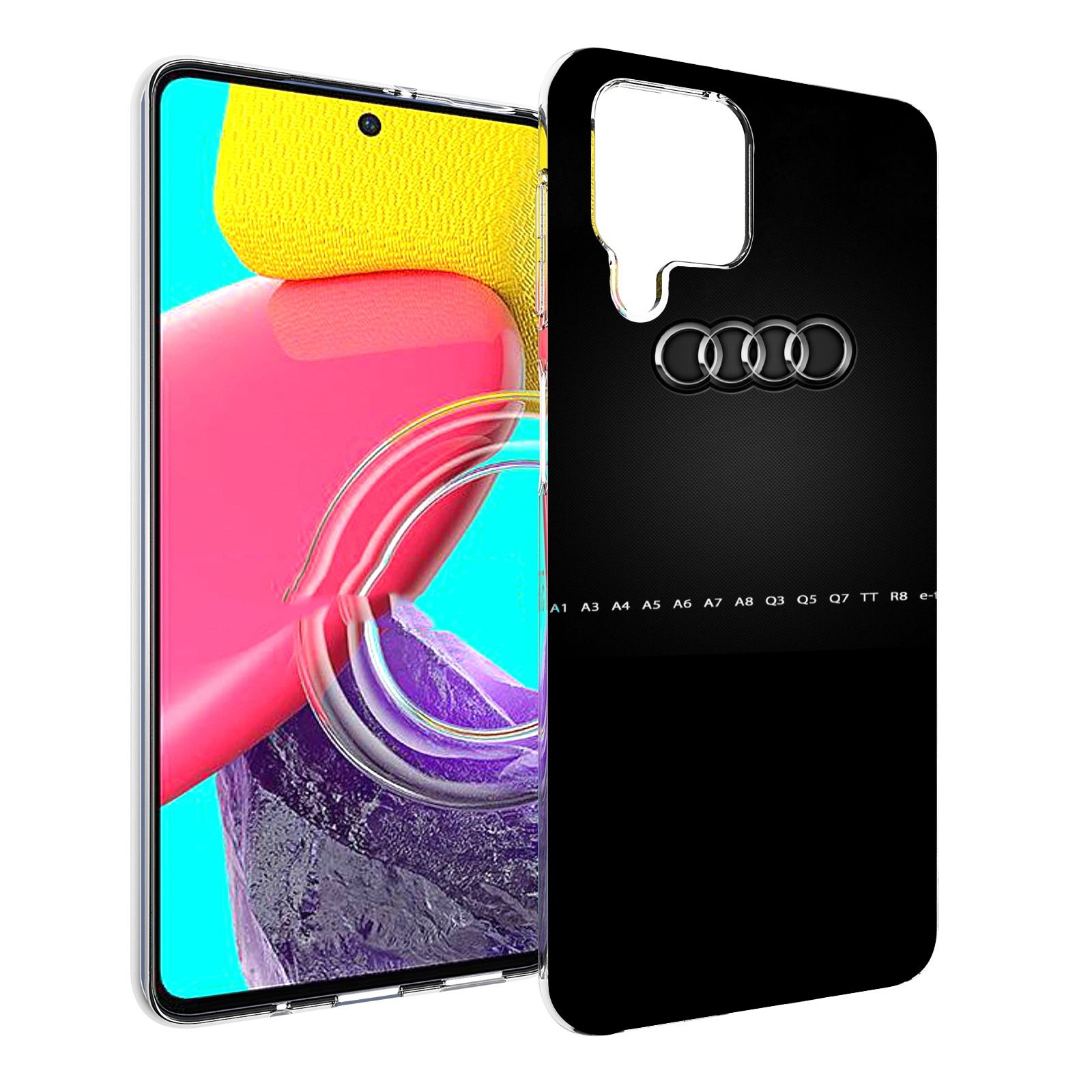 

Чехол Mypads Audi 1 Мужской Для Samsung Galaxy M53 (Sm-M536), Прозрачный, Tocco