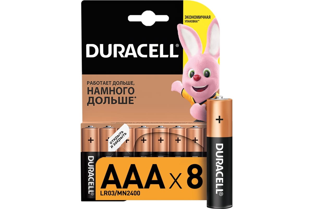 

БАТАРЕЙКА Duracell LR03N2BL