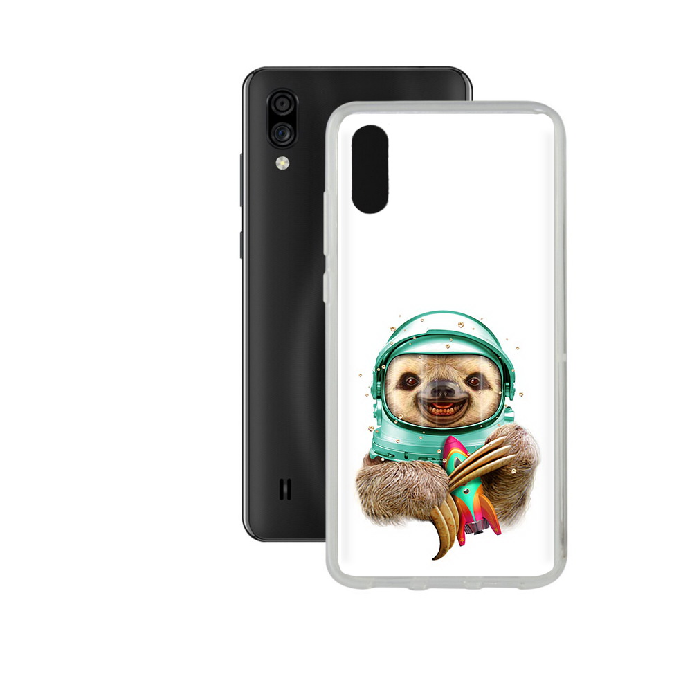 

Чехол MyPads Tocco для ZTE Blade A5 (2020) Ленивец астронавт (PT226944.454.104), Прозрачный, Tocco