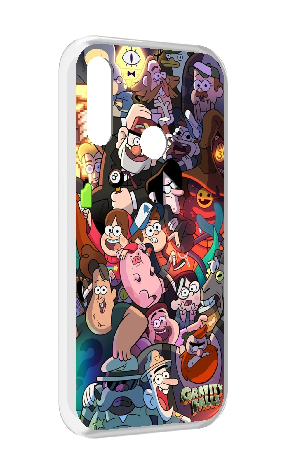 

Чехол MyPads гравити-фолз для Lenovo Z6 Pro Youth Edition / Z6 Pro Lite, Прозрачный, Tocco