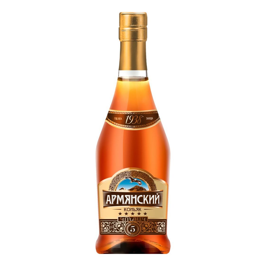 

Коньяк Армянский 5 лет 40% 0,25 л
