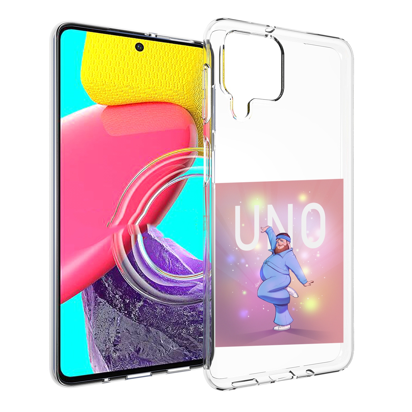 

Чехол MyPads UNO-танцор для Samsung Galaxy M53 (SM-M536), Прозрачный, Tocco