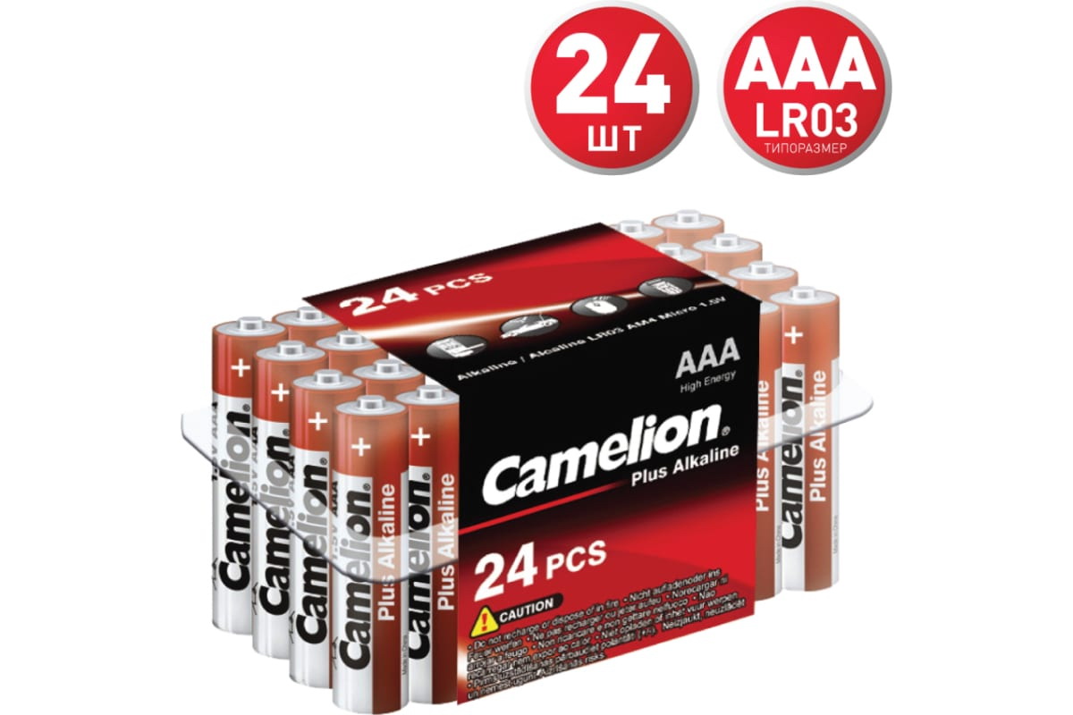 

БАТАРЕЙКА Camelion LR03PB24