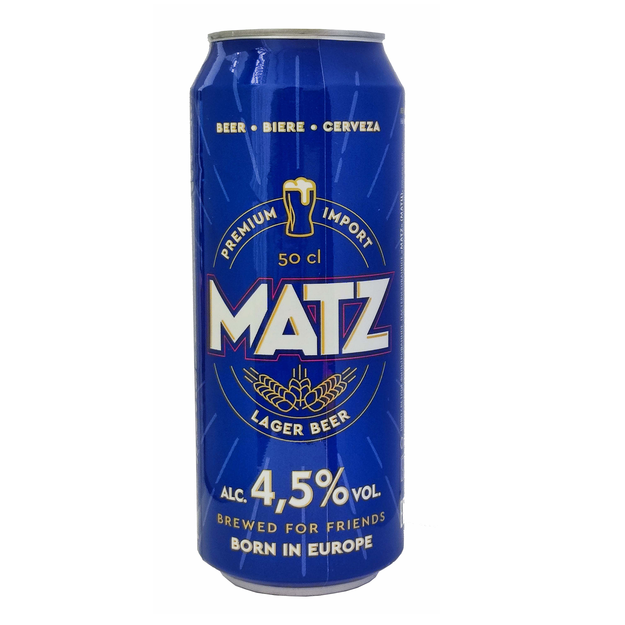 Пиво Котайк Matz светлое фильтрованное пастеризованное 4,5% 0,5 л