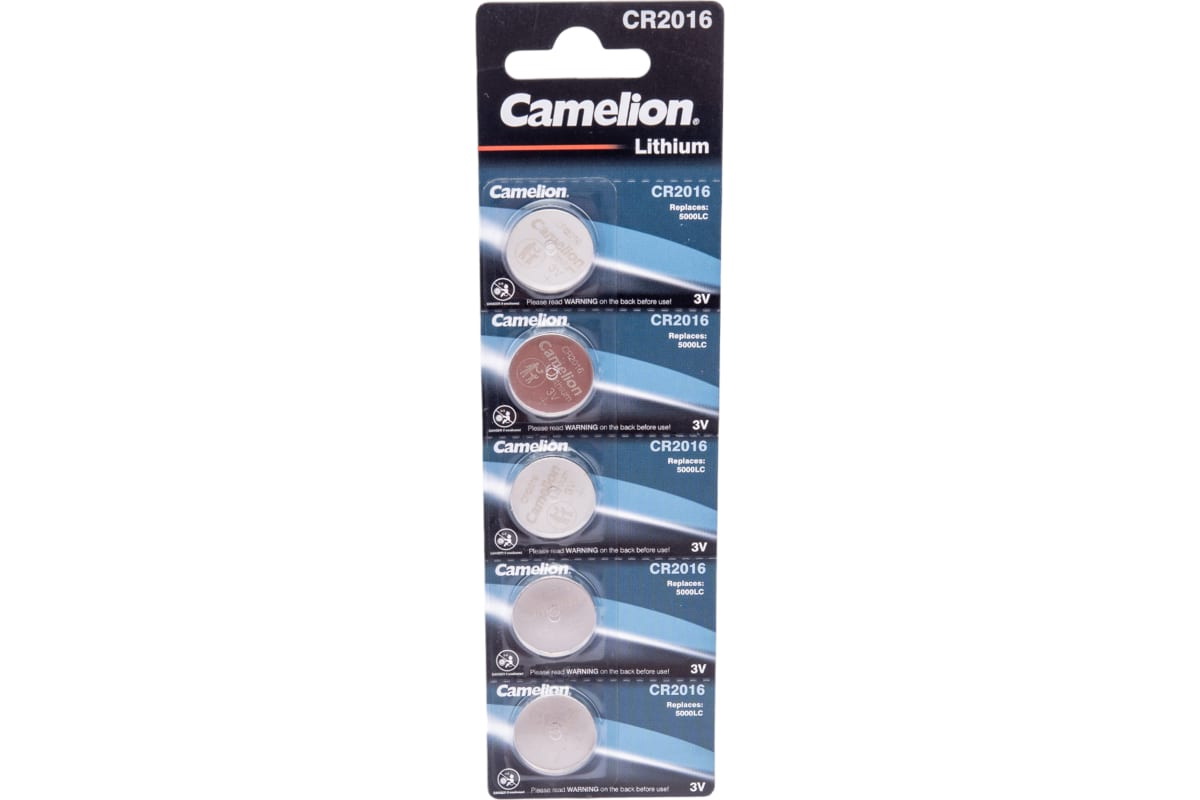 

БАТАРЕЙКА Camelion CR2016