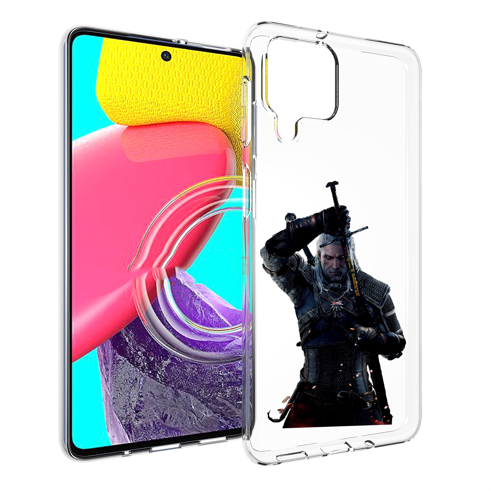 

Чехол Mypads The Witcher 3 Для Samsung Galaxy M53 (Sm-M536), Прозрачный, Tocco