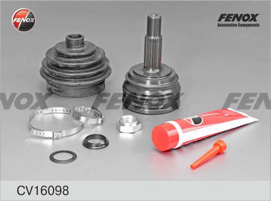 

Шрус Наружный | Перед Прав/Лев | Cv16098 Nsii0011369376 FENOX арт. CV16098