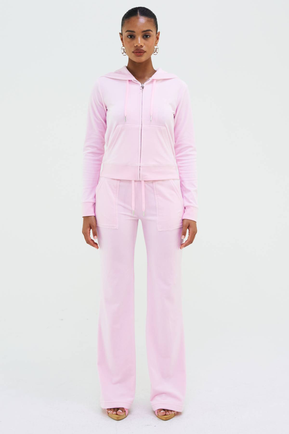 

Спортивные брюки женские Juicy Couture JCAP180 розовые 42 RU, Розовый, JCAP180