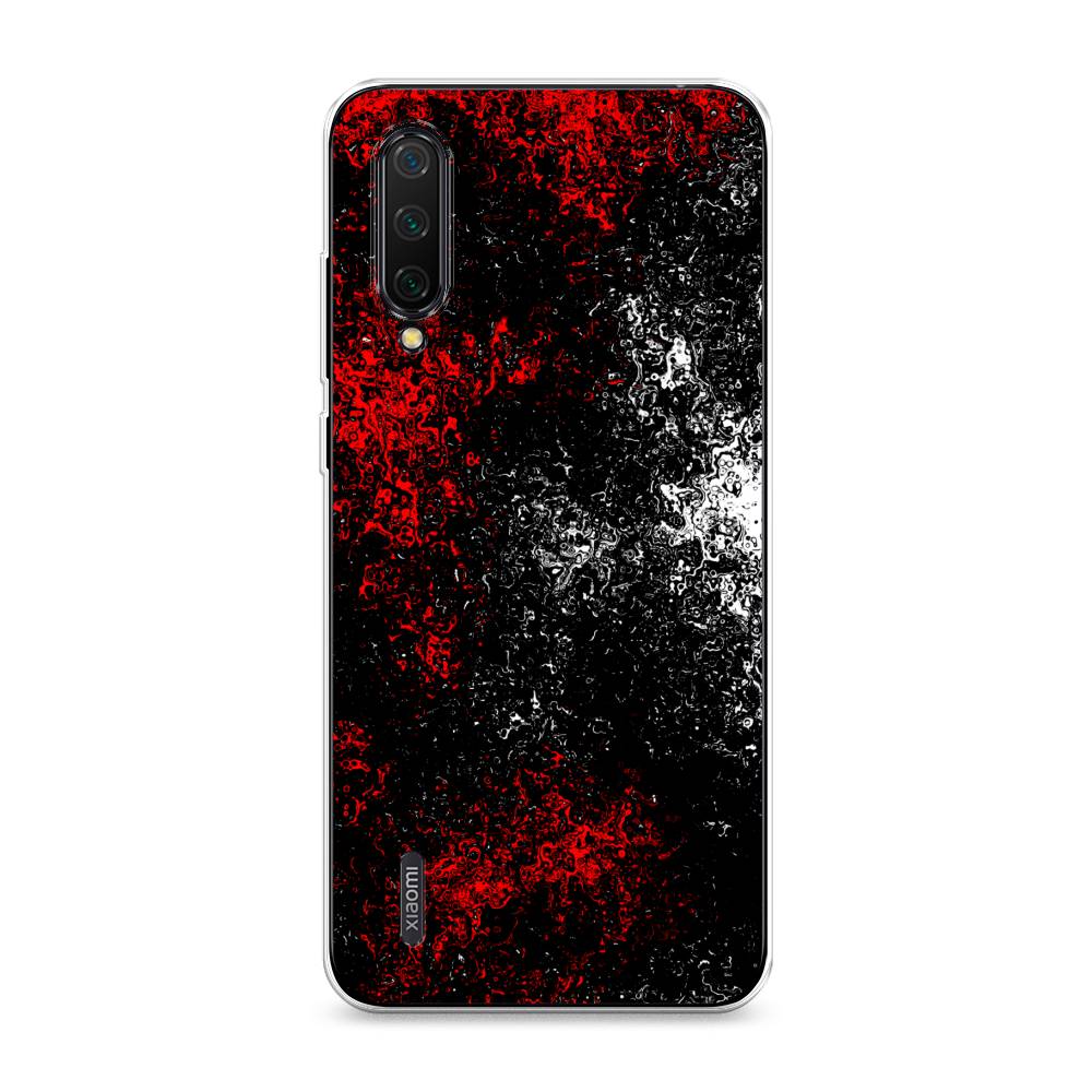 

Чехол на Xiaomi Mi A3 Lite "Монотипия", Красный;черный;белый, 36250-3
