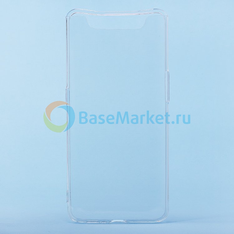 

Чехол силиконовый ультратонкий BaseMarket для Samsung A805F Galaxy A80 (прозрачный)