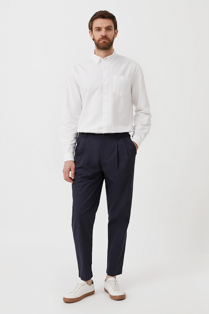 

Брюки мужские Finn Flare S21-42020 синие 3XL, S21-42020