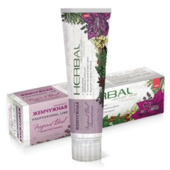 фото Зубная паста жемчужная herbal базилик 100 мл