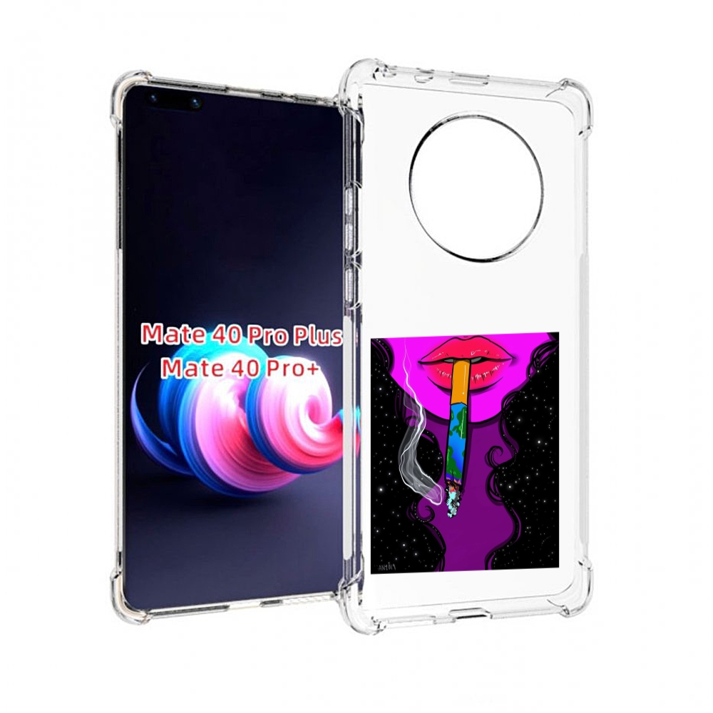

Чехол MyPads Акула для Huawei Mate 40 Pro+ Plus, Прозрачный, Tocco
